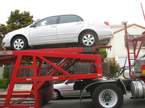 when shipping your automobile with a professional auto transport 